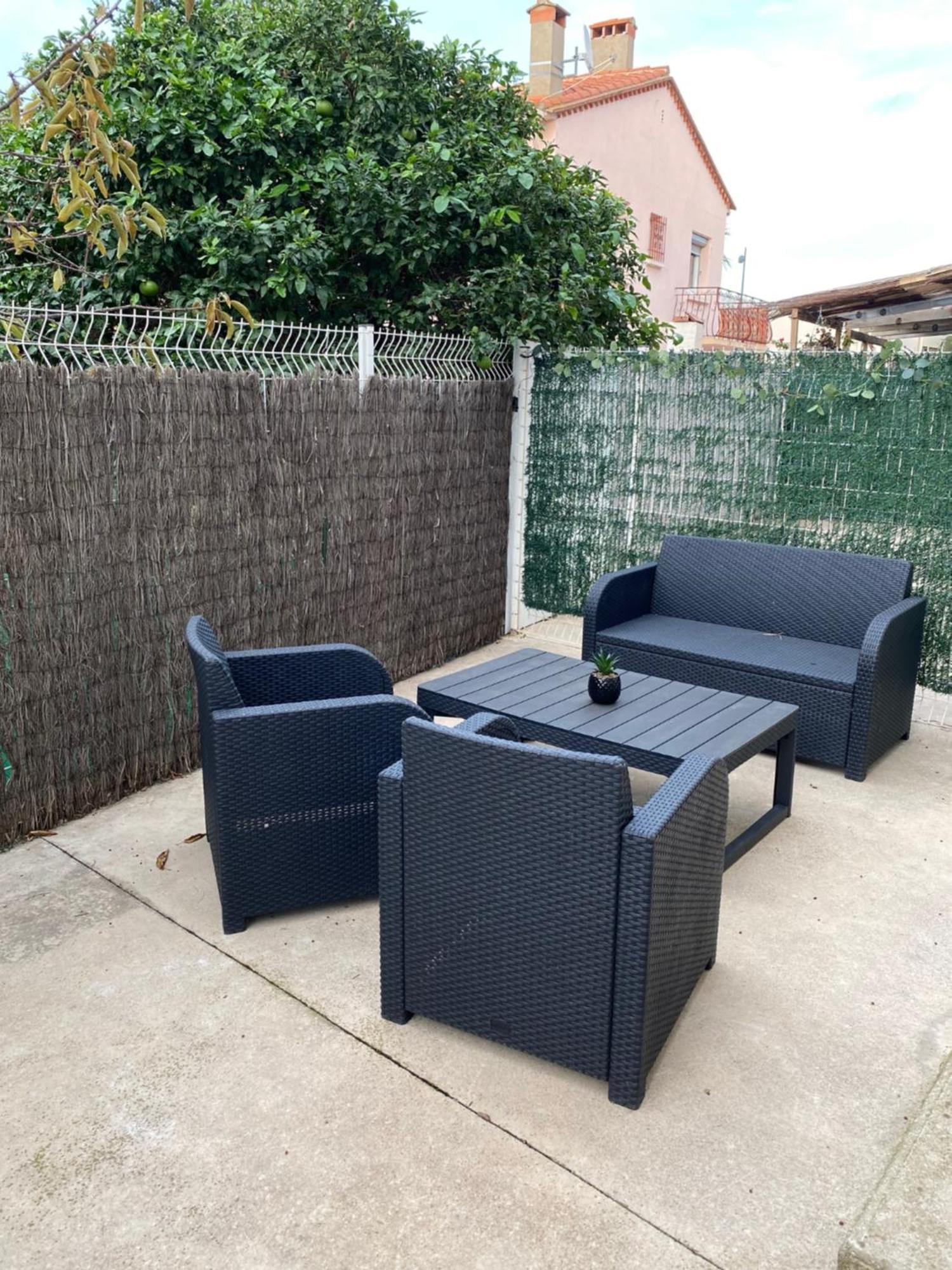 Charmant Appart. 3-4 Pers. Saleilles Exterior foto